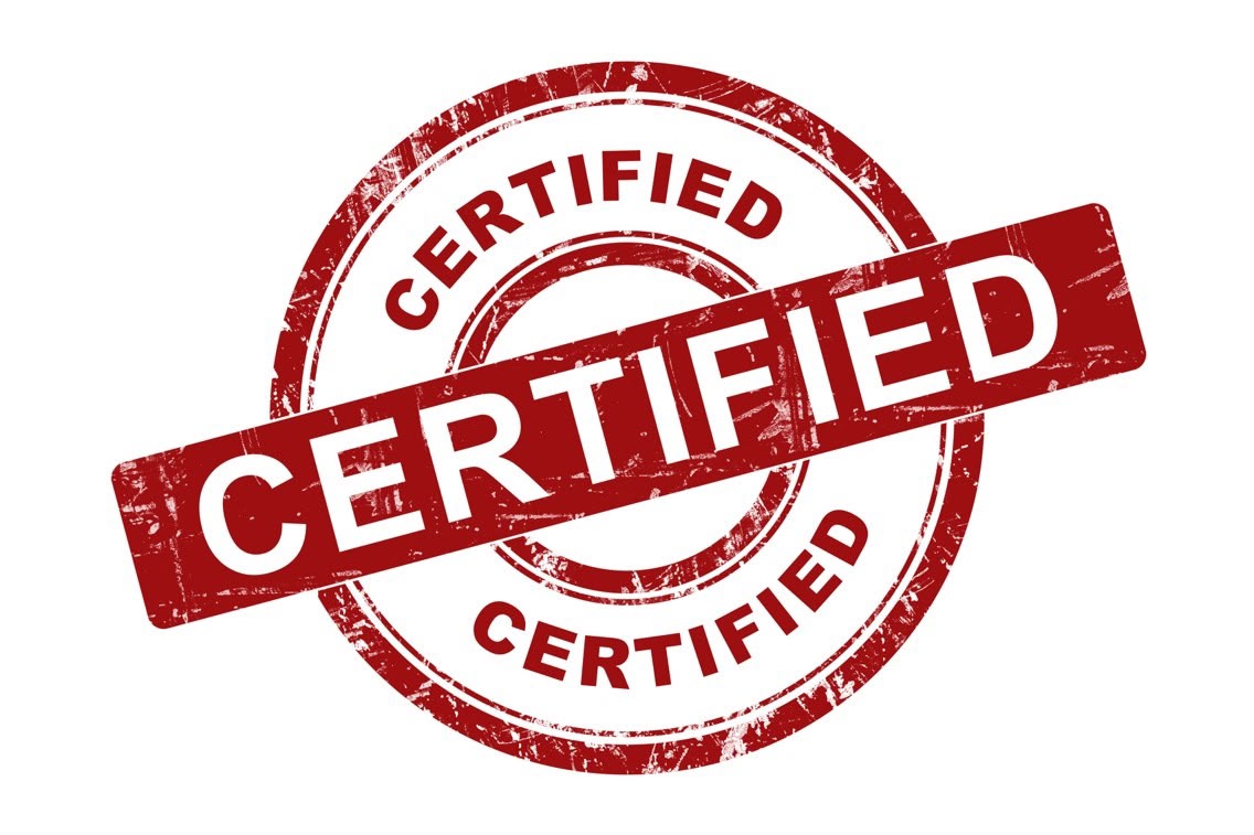 Certification reconnue